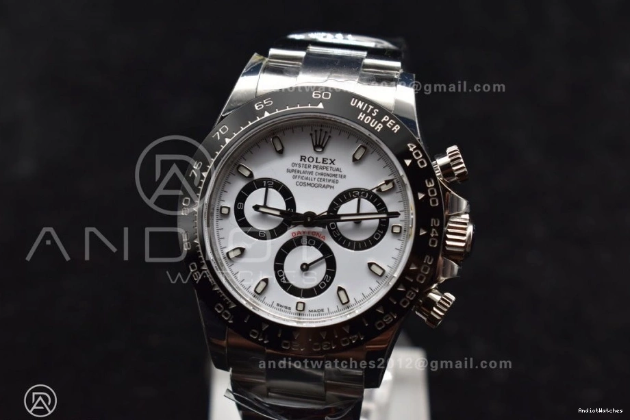 BTF 904L Case 116500 Lightweight 732 1:1 SA Daytona Edition SS Dial and Best White Bracelet 0825